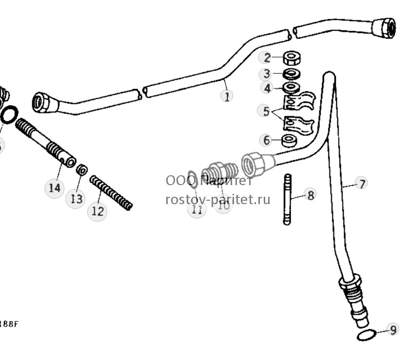 Pressure Control Valve, Pressure Line 